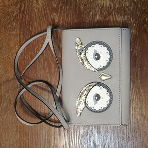 Rare Kate Spade Star Bright Owl Crossbody/Clutch